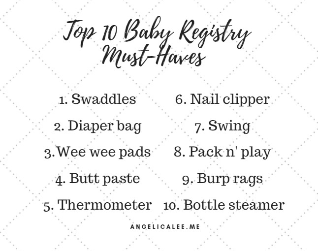 My Top 10 Baby Registry Must&nbsp;Haves